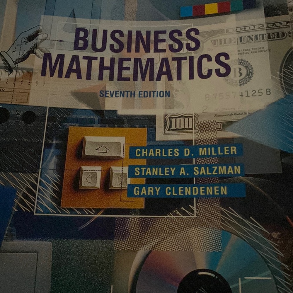Business mathematics, seventh edition